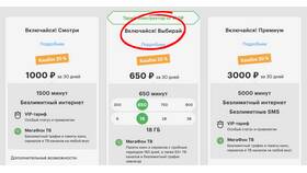 Как подключить тариф Мега от Билайн в Пандора