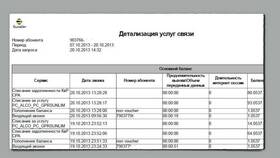 Как запросить детализацию звонков у Билайн в Пандора