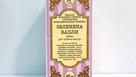 Капли Зеленина: инструкция по применению в Пандора