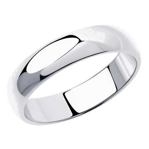 Обручальное кольцо женское SOKOLOV из серебра 94110030 р.17.5 в Пандора