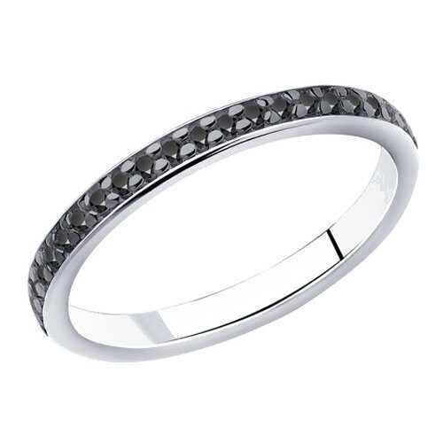 Серебряное кольцо женское с фианитами SOKOLOV 94010700 р.15.5 в Пандора