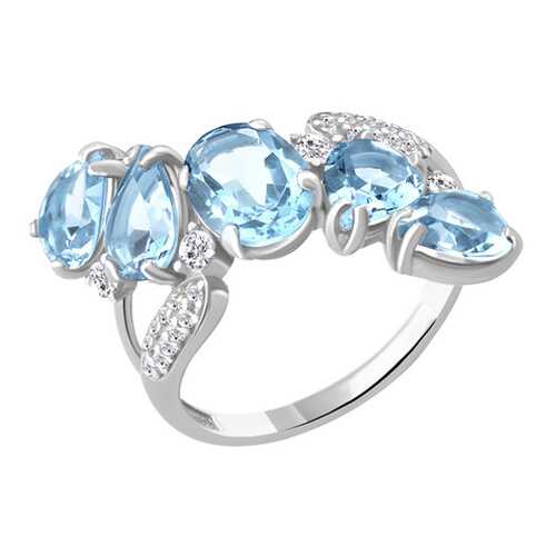 Кольцо женское Aquamarine 6904402А.5 р.17.5 в Пандора