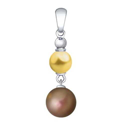 Подвеска SOKOLOV из серебра с жемчугом Swarovski 94032141 в Пандора