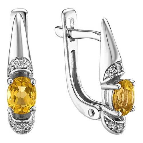 Серьги АЛЬКОР SILVER 02-0266 в Пандора