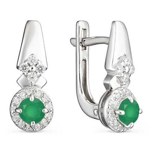 Серьги АЛЬКОР SILVER 02-1047 в Пандора