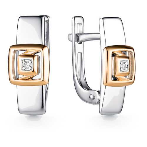 Серьги АЛЬКОР SILVER 02-1321 в Пандора