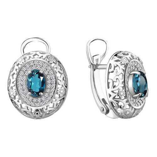 Серьги Aquamarine 4439008А.5 в Пандора