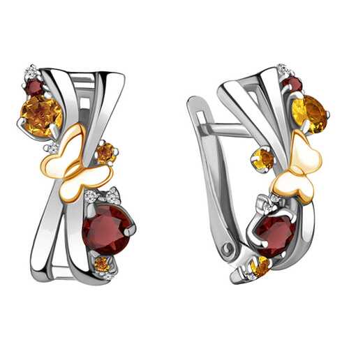 Серьги Aquamarine 4471434.5 в Пандора