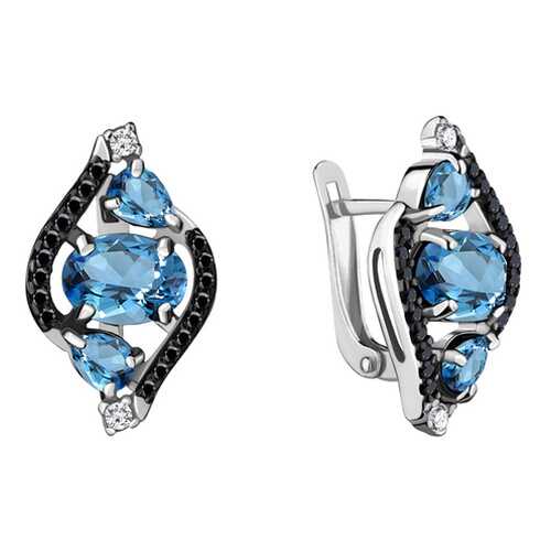 Серьги Aquamarine 4474605Ч.5 в Пандора