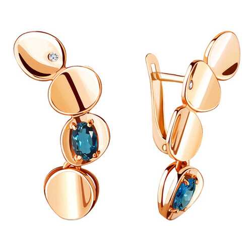Серьги Aquamarine 4718108А.6 в Пандора