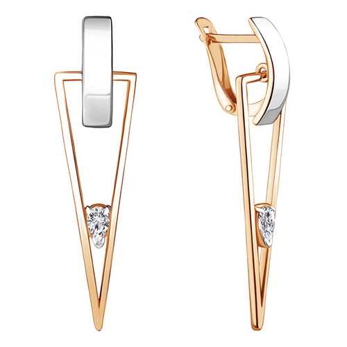 Серьги Aquamarine 48266.6 в Пандора