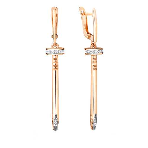 Серьги Aquamarine 48381А.6 в Пандора