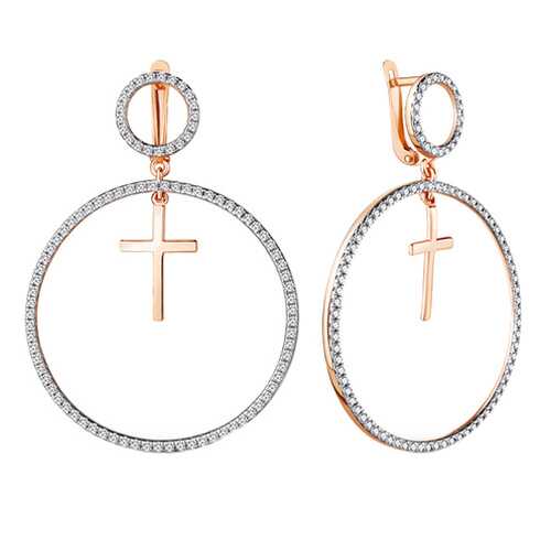 Серьги Aquamarine 48529А.6 в Пандора
