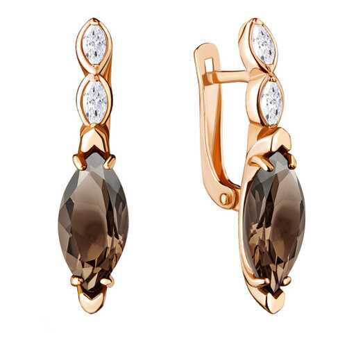 Серьги из серебра Aquamarine 4713101.6 в Пандора