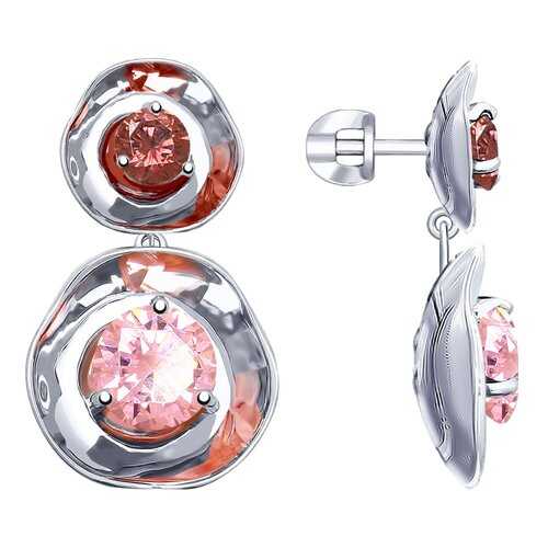 Серьги SOKOLOV из серебра с фианитами 8-94020008 в Пандора
