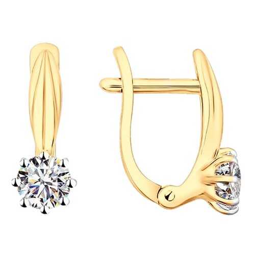 Серьги SOKOLOV из серебра со Swarovski Zirconia 89020065 в Пандора