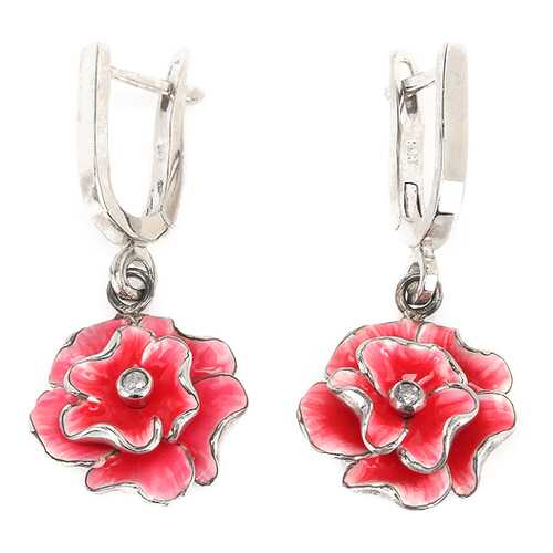 Серьги женские YOUKON BЕ 10585ЕК серебристые в Пандора