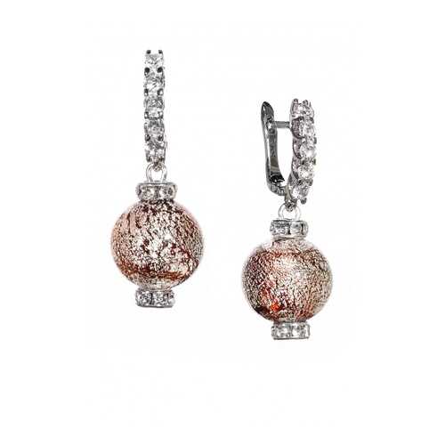 Серьги Bottega Murano 09030608 008OB коричневые в Пандора