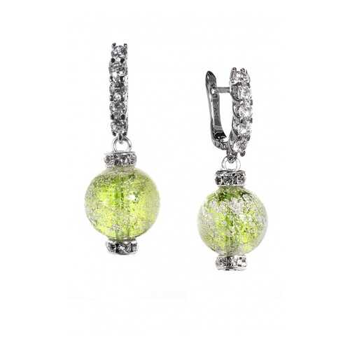 Серьги Bottega Murano 09030608 020OB зеленые в Пандора