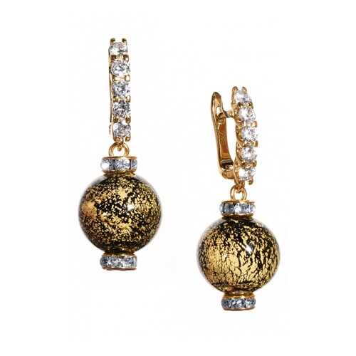 Серьги Bottega Murano 09030608 064O черные в Пандора