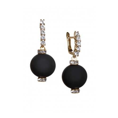Серьги Bottega Murano 09030609 064O черные в Пандора