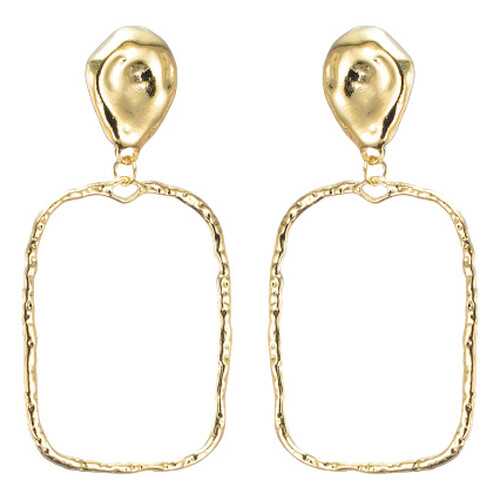 Серьги Corona Style B001E5 золотистые в Пандора