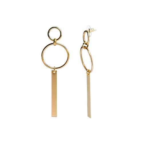 Серьги Corona style B001EG50127-GOLD в Пандора