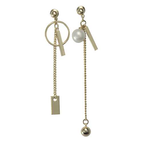 Серьги Corona style B005E1110495K007-GOLD в Пандора