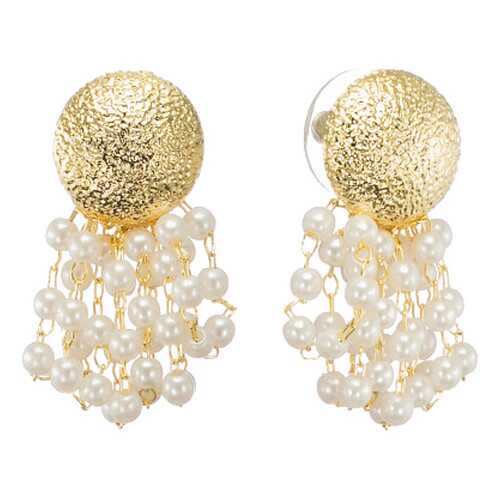 Серьги Corona Style B005E1126213 золотистые в Пандора