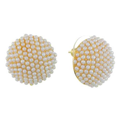 Серьги Corona Style B006E10381 золотистые в Пандора