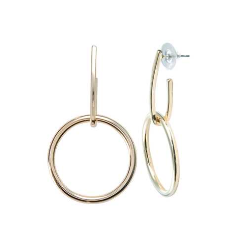 Серьги Corona style B006EEP02179-GOLD в Пандора