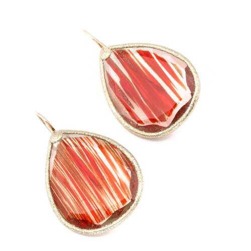 Серьги Estrosia ORD75G7501 красные в Пандора