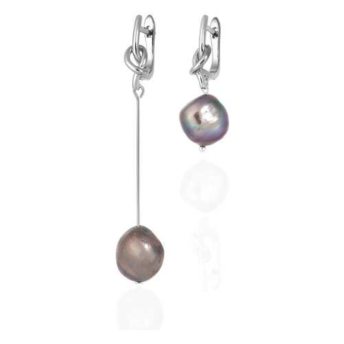 Серьги Lattrice 54666130 коричневые в Пандора