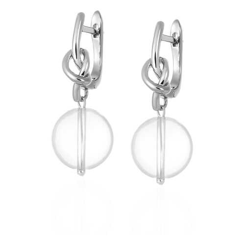 Серьги Lattrice 54666133 прозрачные в Пандора