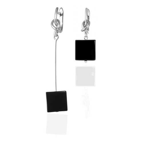 Серьги Lattrice 54666141 черные в Пандора