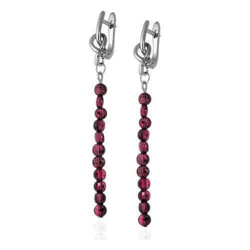 Серьги Lattrice 54666161 красные в Пандора