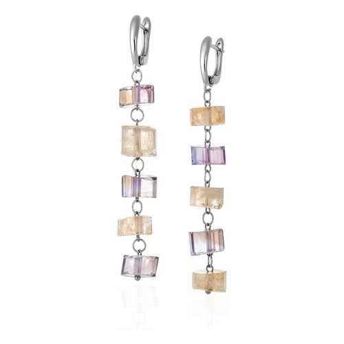 Серьги Lattrice 54666162 желтые в Пандора