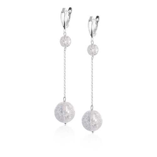 Серьги Lattrice, вставка кварц, артикул 53577596 в Пандора