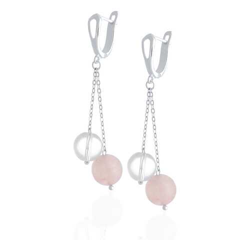 Серьги Lattrice, вставка кварц, артикул 54655541 в Пандора