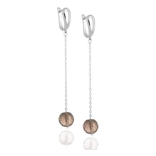 Серьги Lattrice, вставка раухтопаз, артикул 54655679 в Пандора