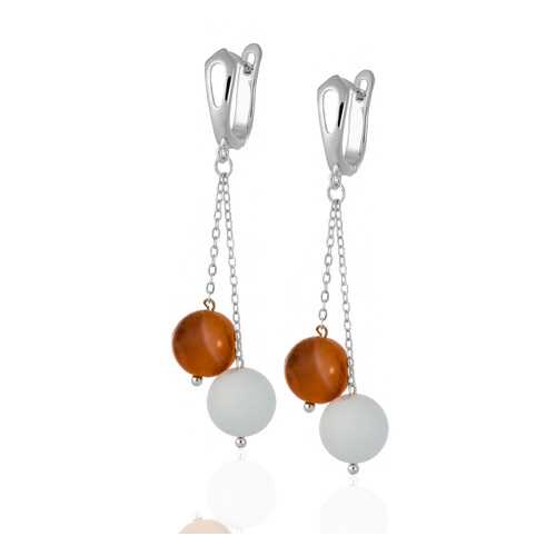 Серьги Lattrice, вставка яшма, артикул 54655591 в Пандора
