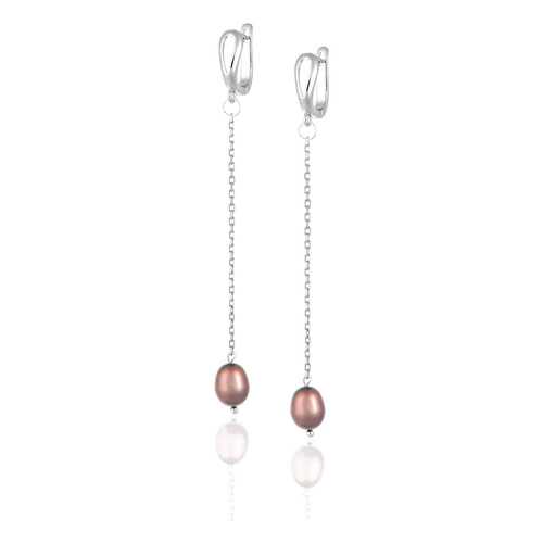 Серьги Lattrice, вставка жемчуг, артикул 54659007 в Пандора
