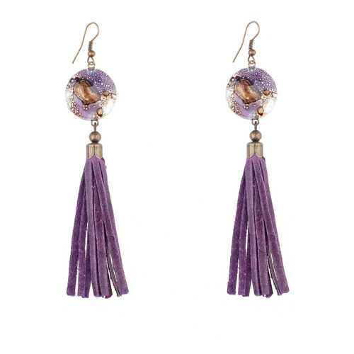 Серьги женские CristaLida PRAGA 84 V в Пандора