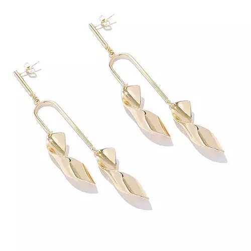 Серьги женские EXCLAIM 036G2731E золотистые в Пандора