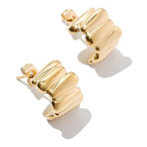 Серьги женские EXCLAIM 037G2799E золотистые в Пандора