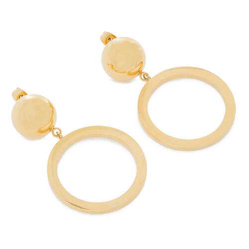 Серьги женские EXCLAIM 037G2815E золотистые в Пандора