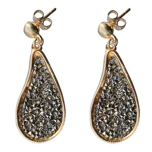 Серьги женские La Pettit Bijoux ALE72PEN.17 черные в Пандора